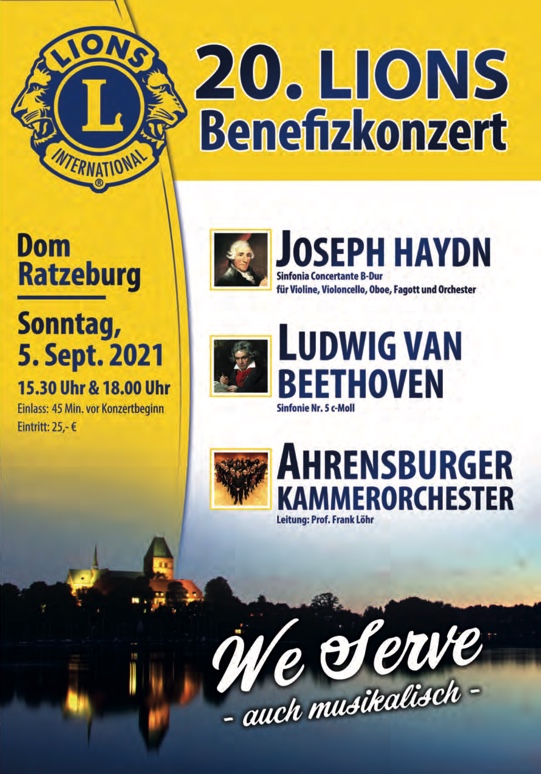 Domkonzert 2021 Flyer